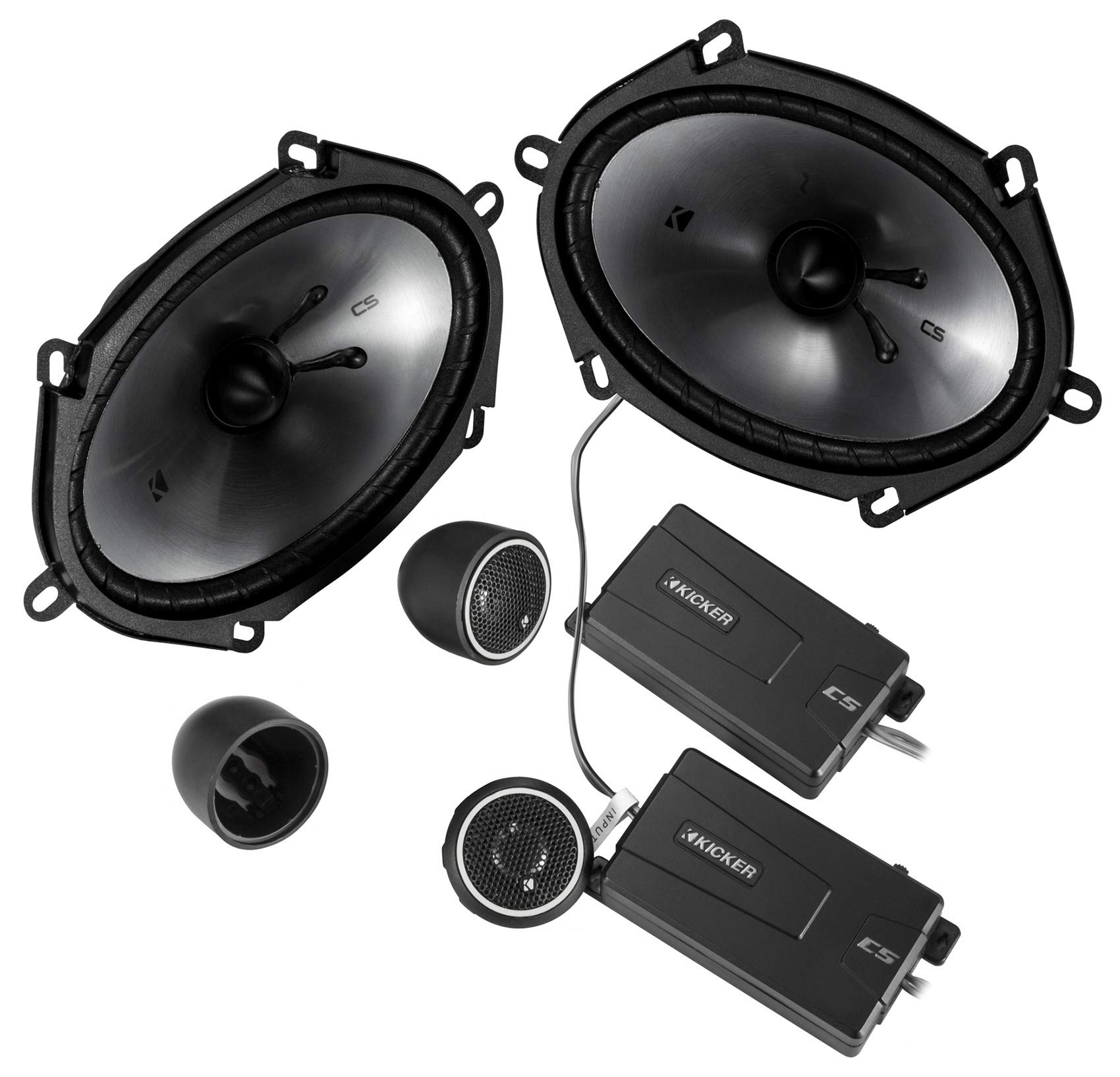 Amazon.com: KICKER 2 Pairs 46CSS684 6X8 450w Car Component